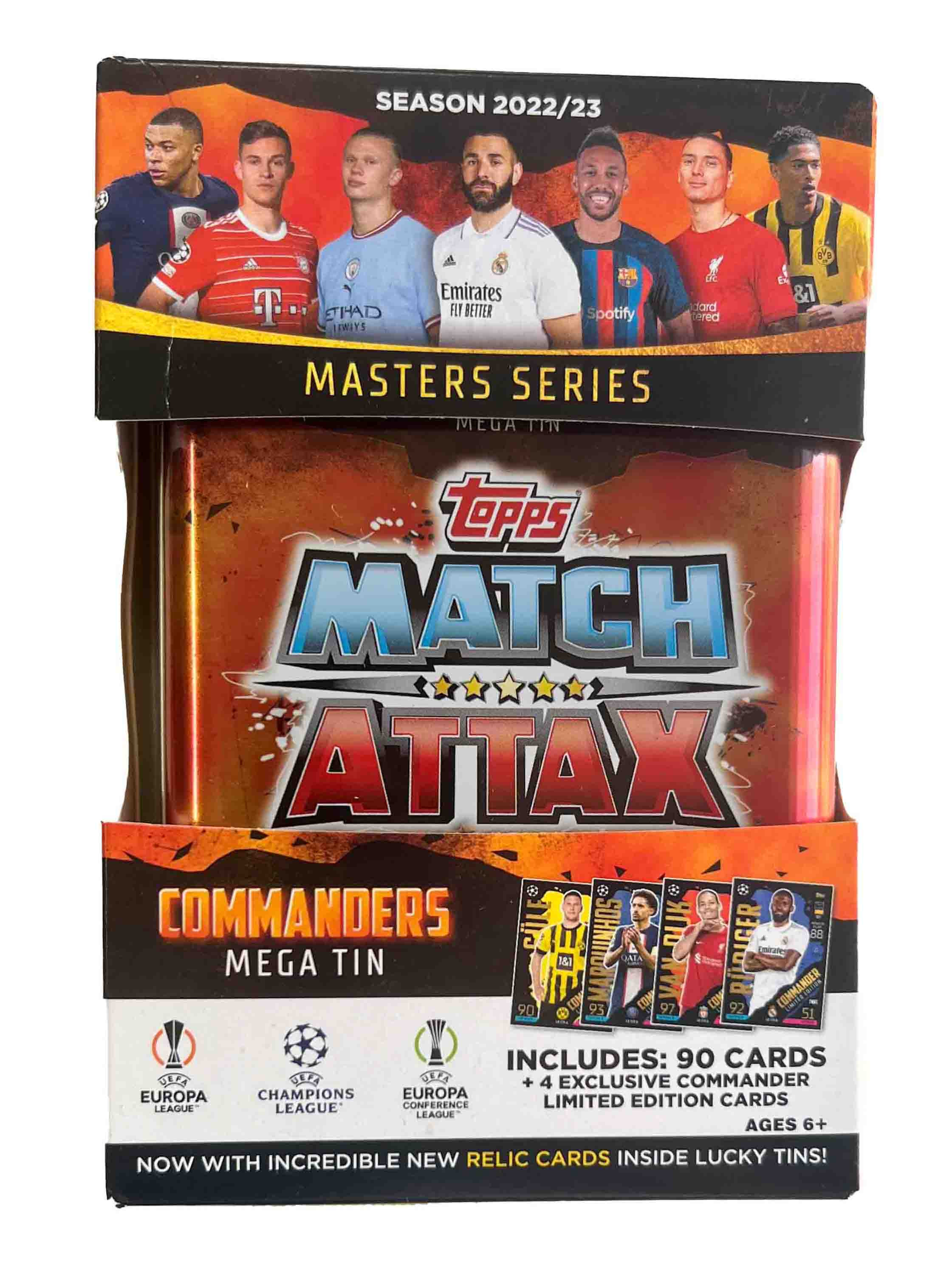 2022-23 Topps Match Attax UEFA Champions League Mega Tin