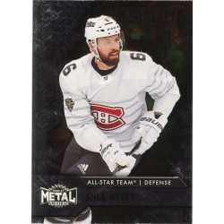 SHEA WEBER insert 20-21 Metal Universe All-Stars