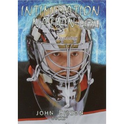 JOHN GIBSON insert 20-21 Metal Universe Intimidation Nation