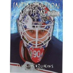 ELVIS MERZLIKINS insert 20-21 Metal Universe Intimidation Nation