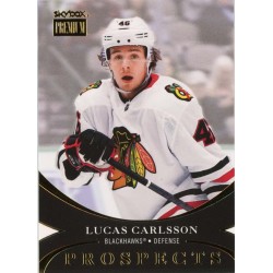 LUCAS CARLSSON insert RC 20-21 Metal Universe Skybox Premium Prospects