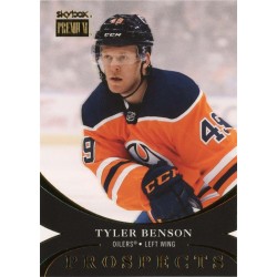 TYLER BENSON insert RC 20-21 Metal Universe Skybox Premium Prospects