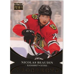 NICOLAS BEAUDIN insert RC 20-21 Metal Universe Skybox Premium Prospects