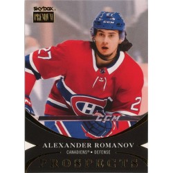 ALEXANDER ROMANOV insert RC 20-21 Metal Universe Skybox Premium Prospects