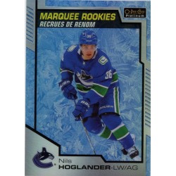 NILS HOGLANDER insert RC 20-21 OPC Platinum Marquee Rookies Arctic Freeze /99