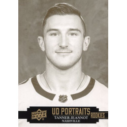 TANNER JEANNOT insert RC 21-22 UD Series 2 Portraits Rookies