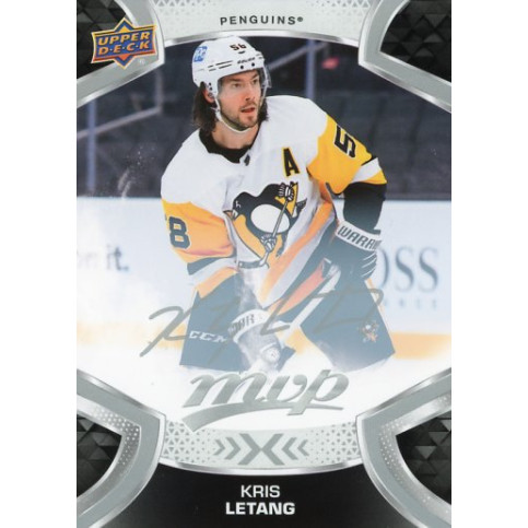 KRIS LETANG  paralel 21-22 UD MVP Silver Script