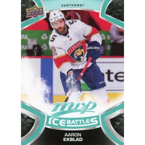 AARON EKBLAD  paralel 21-22 UD MVP Ice Battles