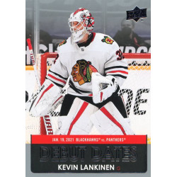 KEVIN LANKINEN insert 21-22 UD Series 1 Debut Dates