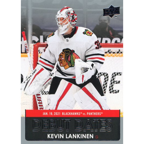 KEVIN LANKINEN insert 21-22 UD Series 1 Debut Dates