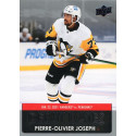 PIERRE-OLIVIER JOSEPH insert 21-22 UD Series 1 Debut Dates