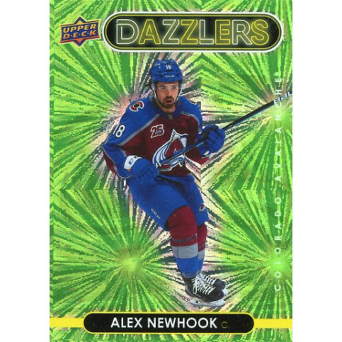 ALEX NEWHOOK insert RC 21-22 UD Series 1 Dazzlers Green