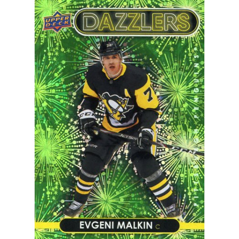 EVGENI MALKIN insert 21-22 UD Series 2 Dazzlers Green